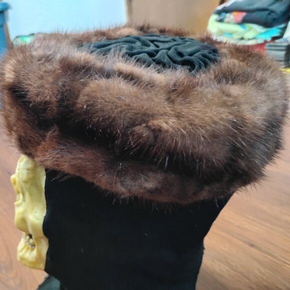 Vintage Hi Ki New Wadley Ushanka Fur Hat Union Made main image 7